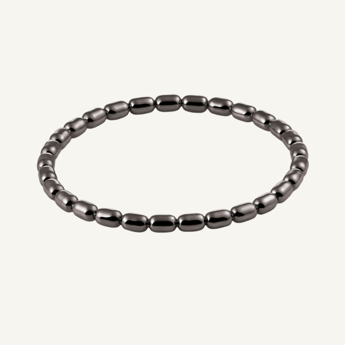 Al Coro Stretchy Men&#39;s Black Bracelet