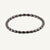 Al Coro Stretchy Men's Black Bracelet