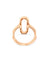 Nanis Libera Rose Gold and Diamonds Big Oval Signet Ring - Orsini Jewellers