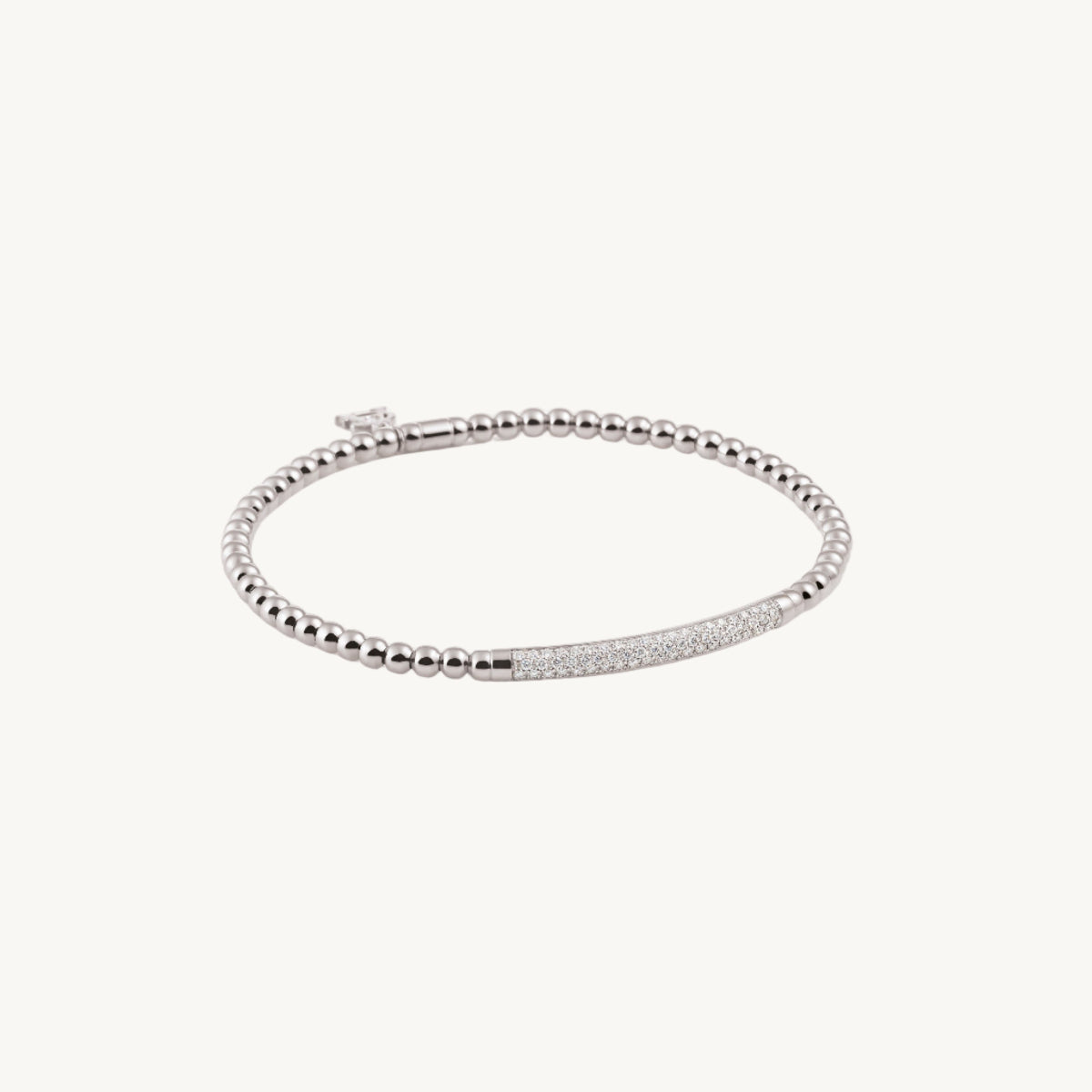 Al Coro Stretchy Bracelet Diamonds 18k Gold A350W