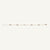 Al Coro La Piazza Diamond Detail Bracelet in 18k Rose Gold