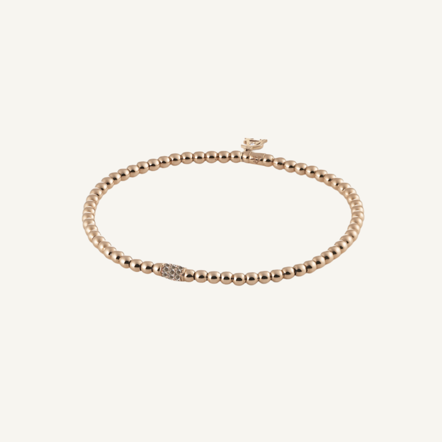 Al Coro rose gold high quality stretch braclets
