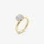 Beautiful timeless diamond engagement ring designs in Auckland - Rosa Ring - Orsini Fine Jewellery