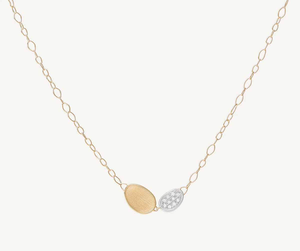 Marco Bicego Lunaria Pendant Chain with Diamonds - Mini - Orsini Jewellers