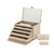 Caroline Ivory Coloured Extra Large Jewellery Case