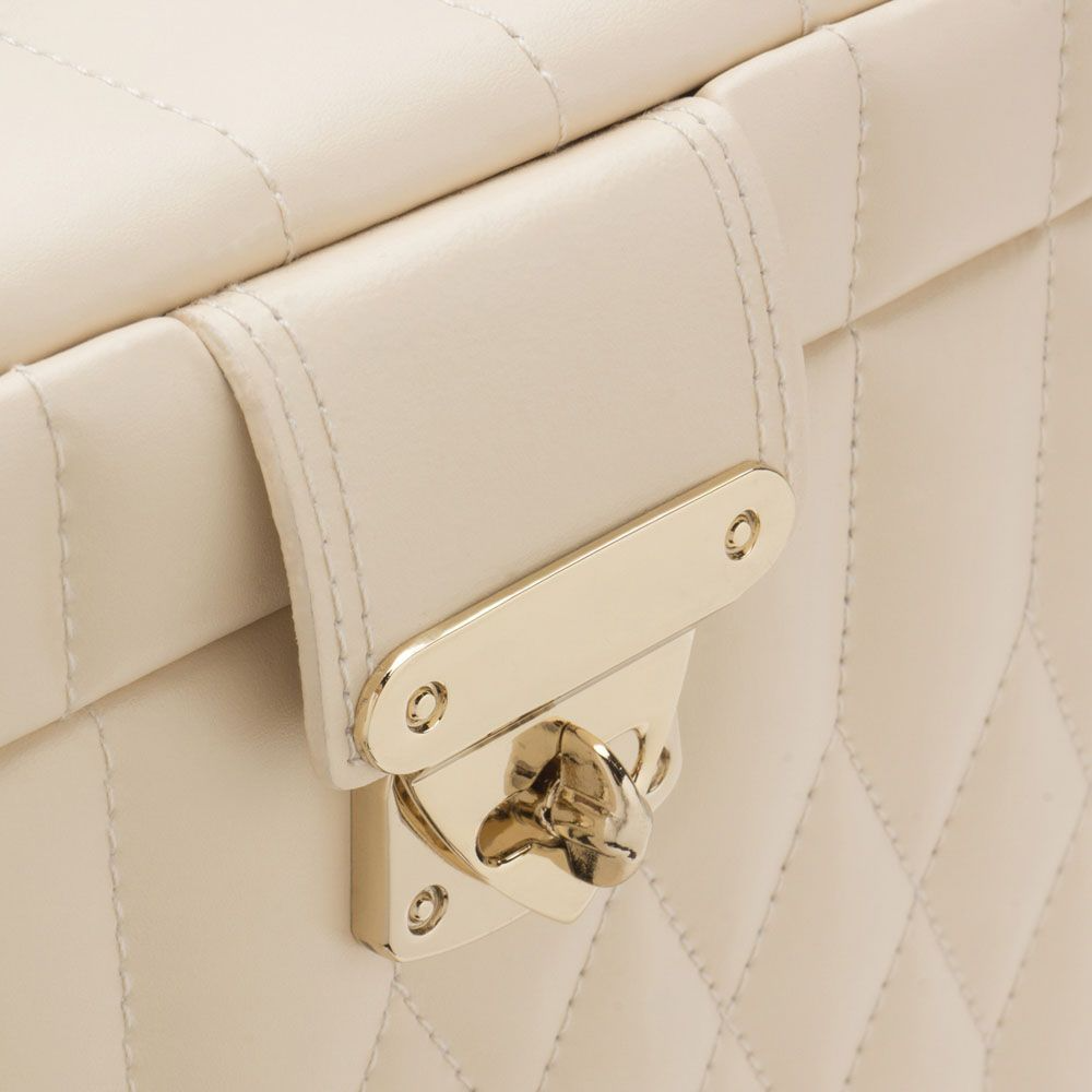 Caroline Ivory Coloured Extra Large Jewellery Case
