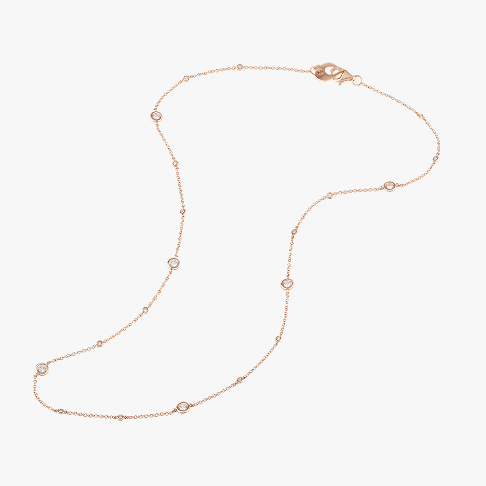 Chantecler Oval Link necklace in 18kt white gold with diamond detail. Handcrafted in Italy with contemporary elegance. Discover at Orsini Fine Jewellery Auckland.