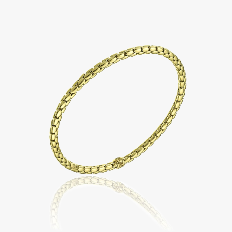 Chimento Stretch Spring Bracelet (Small) in 18k Yellow Gold - 1B00952ZZ1