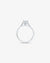 Classico Oval Solitaire Diamond Engagement Ring