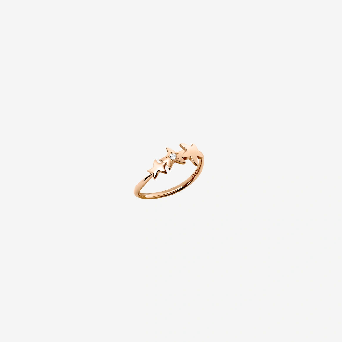 DoDo Ring STAR Yellow Gold with Diamond - Orsini Jewellers