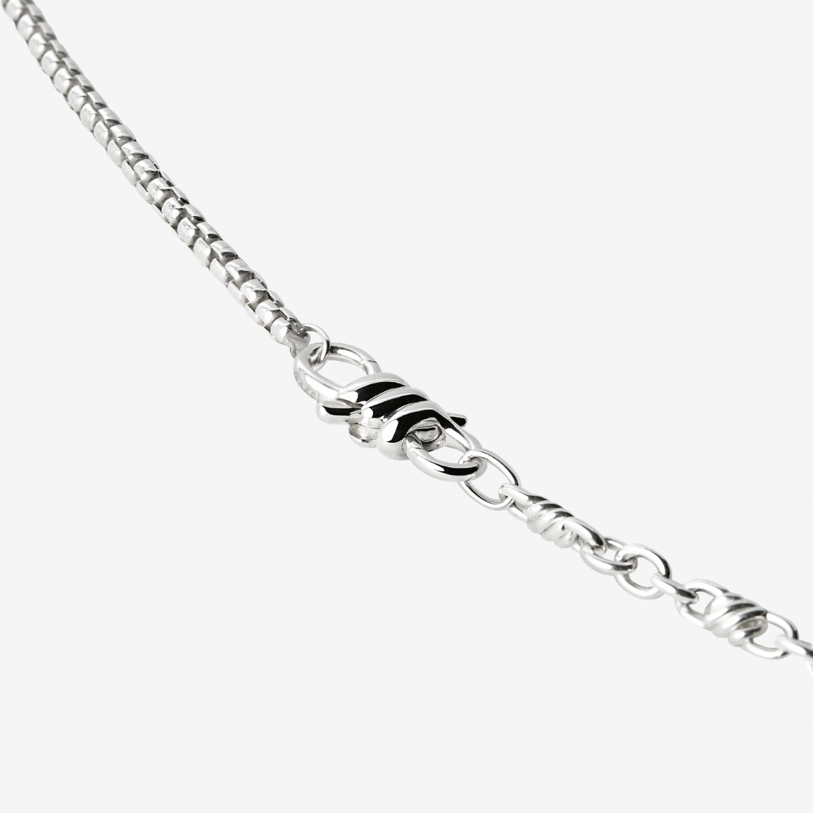 DoDo Necklace Nodo Silver with Knot Clasp 75cm - Orsini Jewellers