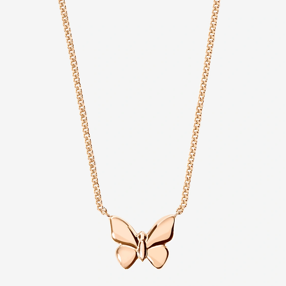 DoDo Necklace Butterfly 9k Rose Gold - Orsini Jewellers