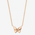 DoDo Necklace Butterfly 9k Rose Gold - Orsini Jewellers