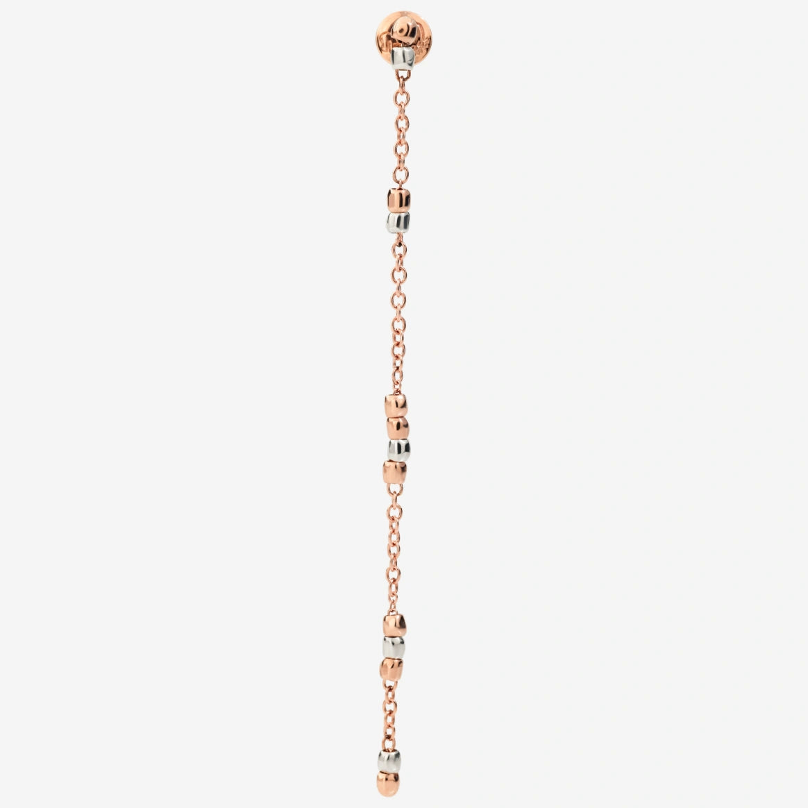DoDo GRANELLI Mini Granelli Pendant Earrings in Rose Gold and Silver - Orsini Jewellers