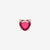 DoDo Heart Earring Rose Gold Stud with Synthetic Ruby - Orsini Jewellers