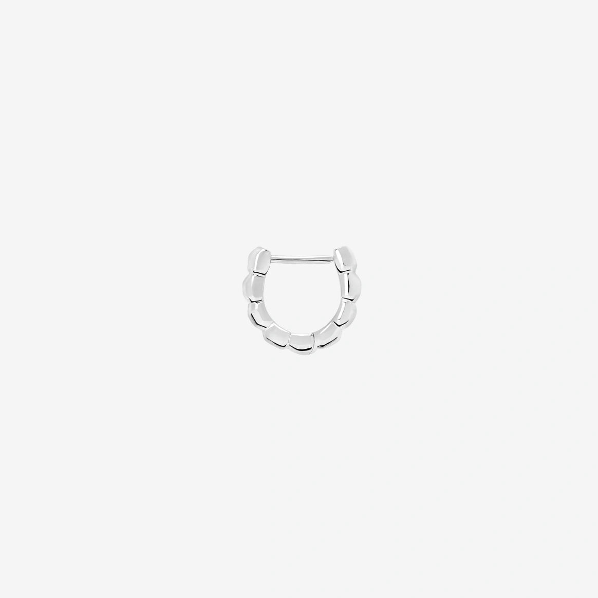 DoDo GRANELLI Silver Hoop Earrings - Orsini Jewellers