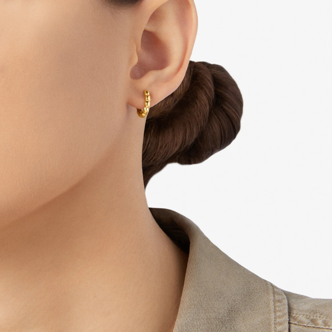 DoDo GRANELLI 18K Gold Hoop Earrings - Orsini Jewellers