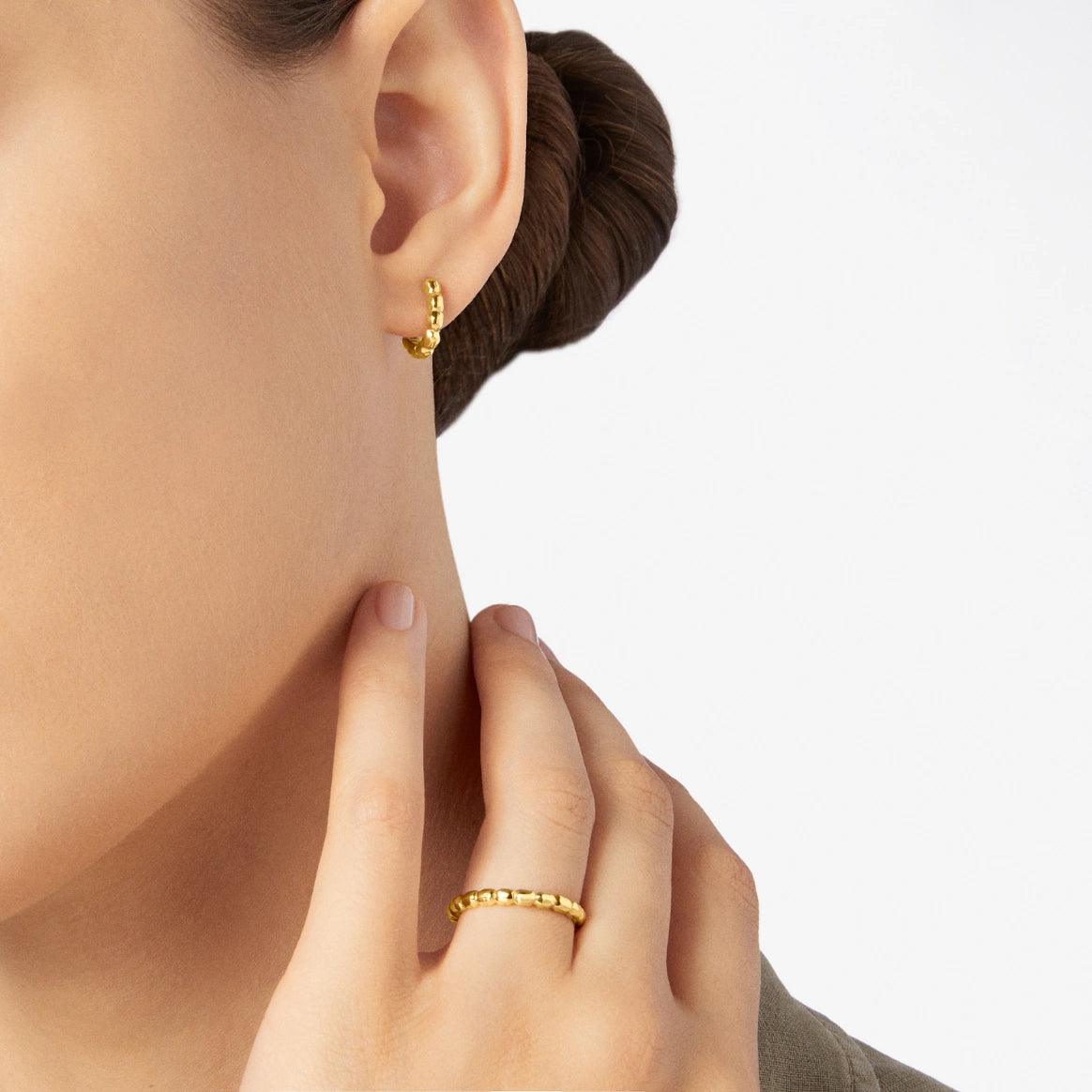 DoDo GRANELLI 18K Gold Hoop Earrings - Orsini Jewellers
