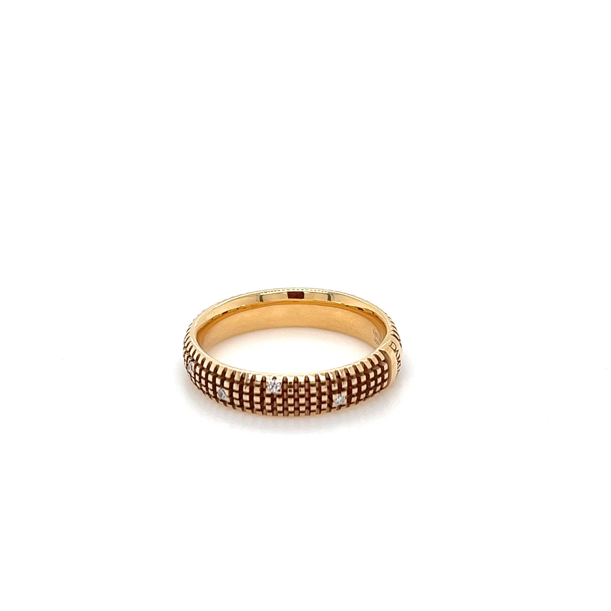 Damiani Metropolitan Diamond Gold Wedding Ring - Orsini Jewellers