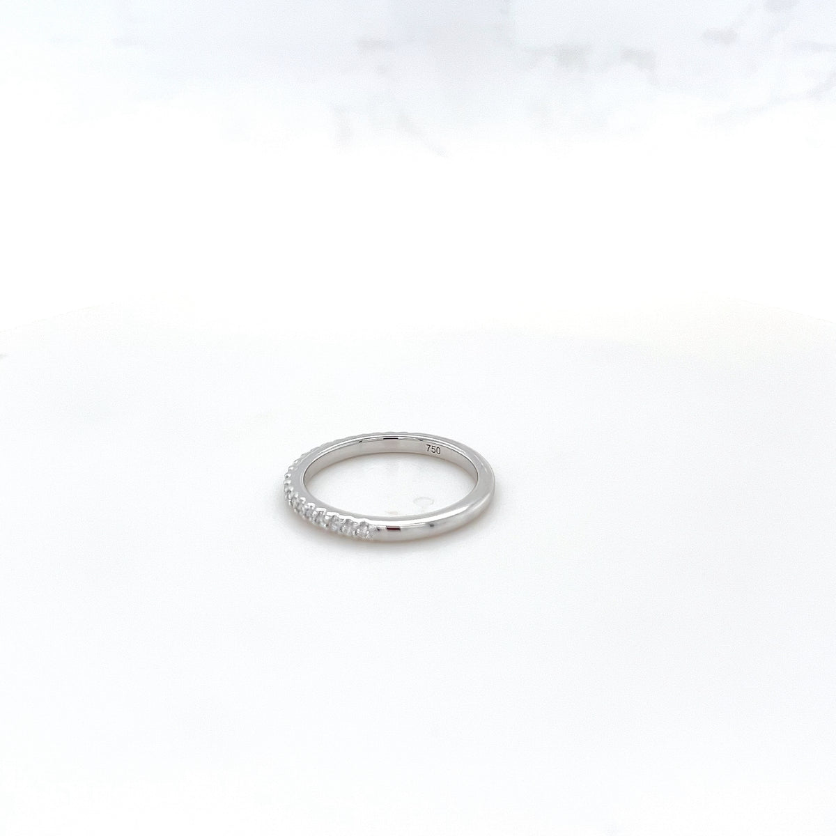 Wedding Eternity Ring with White Gold and Diamonds 18k Gold - Orsini Jewellers