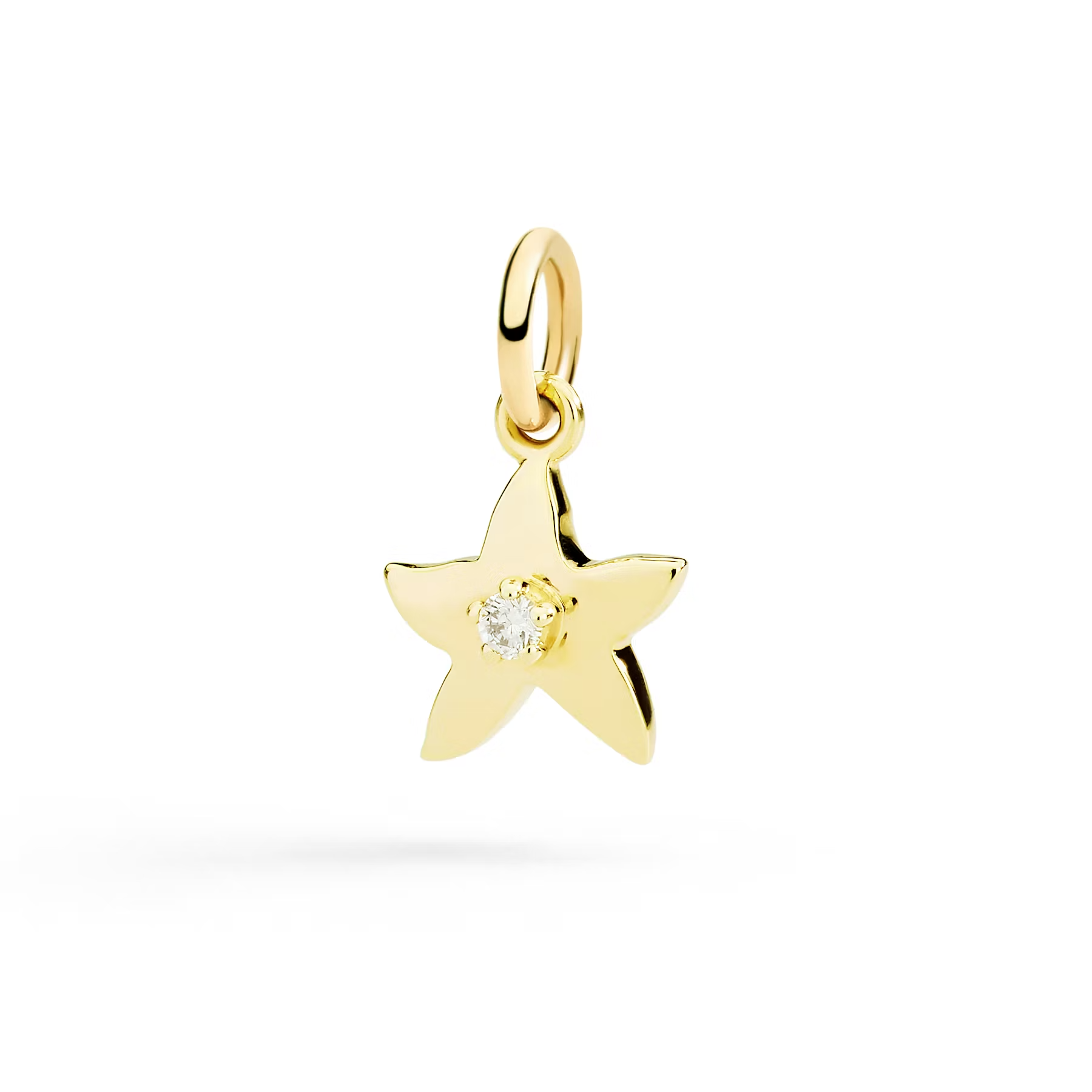 DoDo Charm STAR 9kt Yellow Gold with Diamond Detail