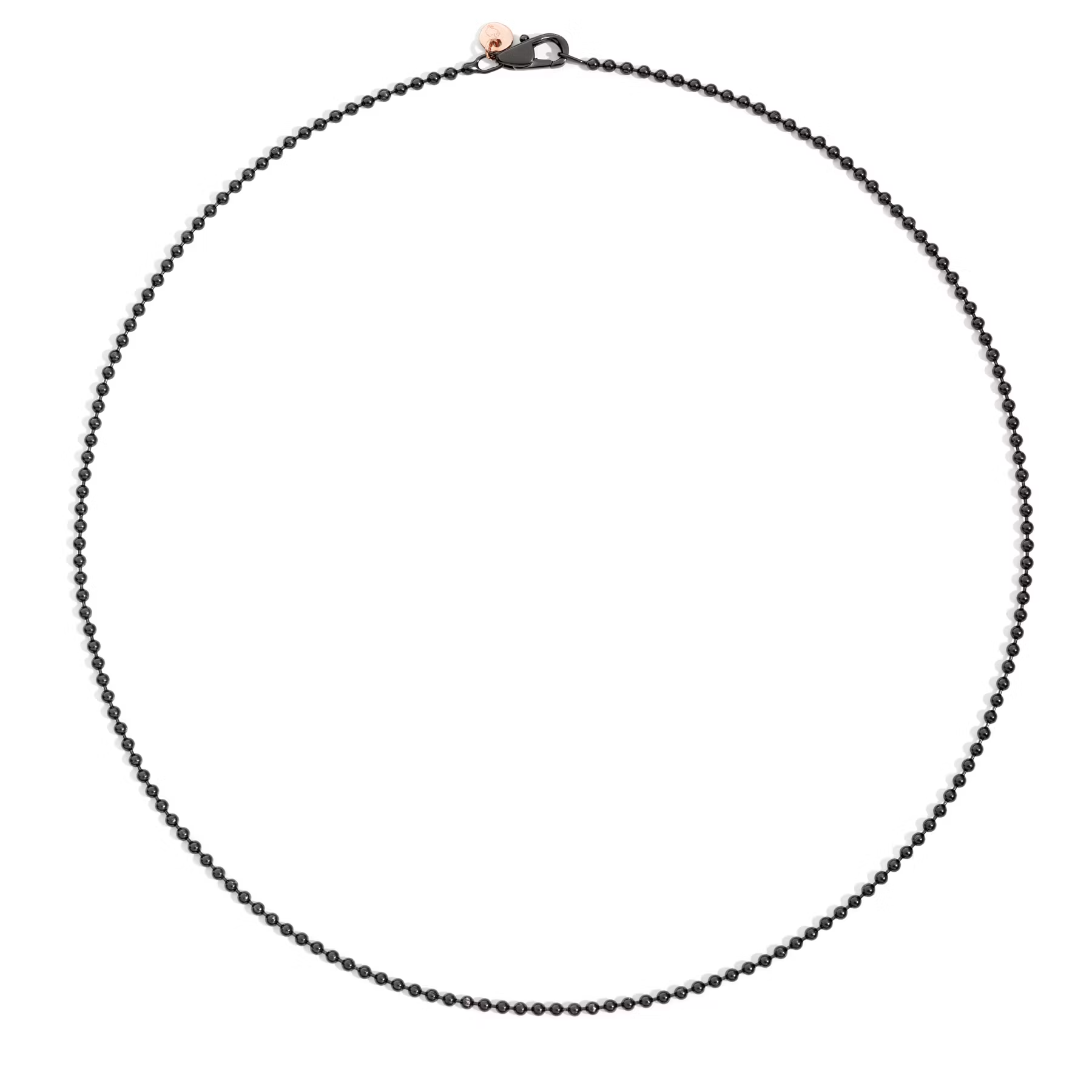 DoDo Necklace BOLLICINE Steel and Black PVD DCB7004-BOLLI-PVDMX