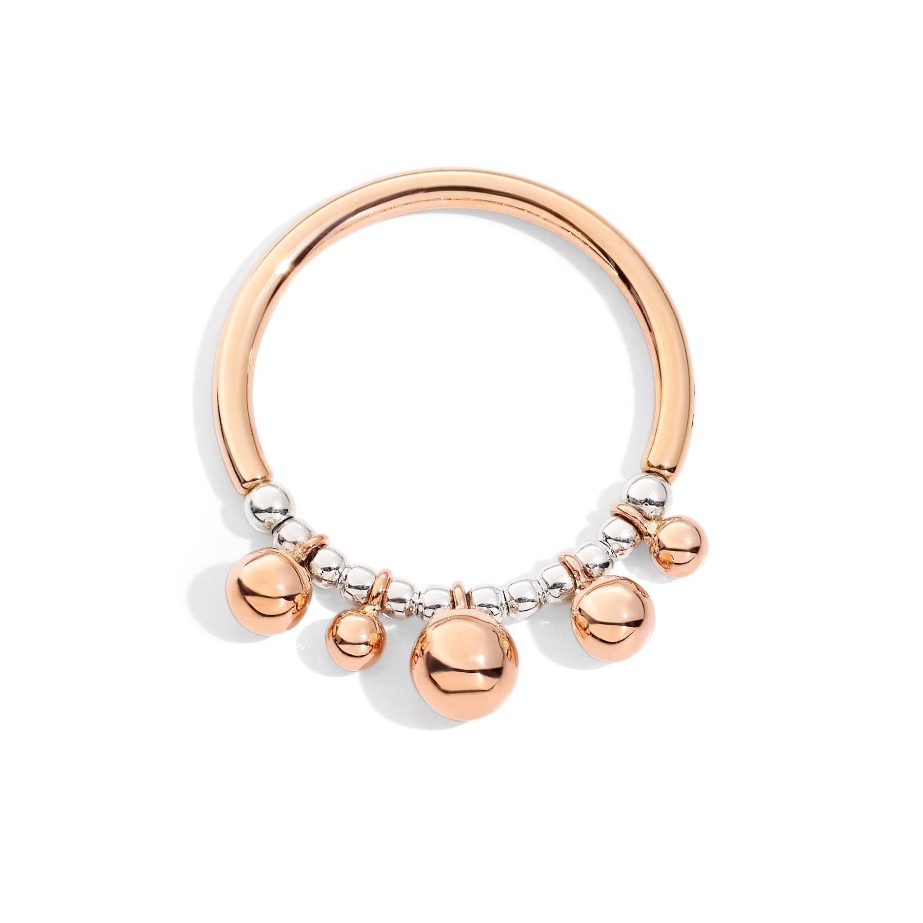 dodo rose gold bollicine ring