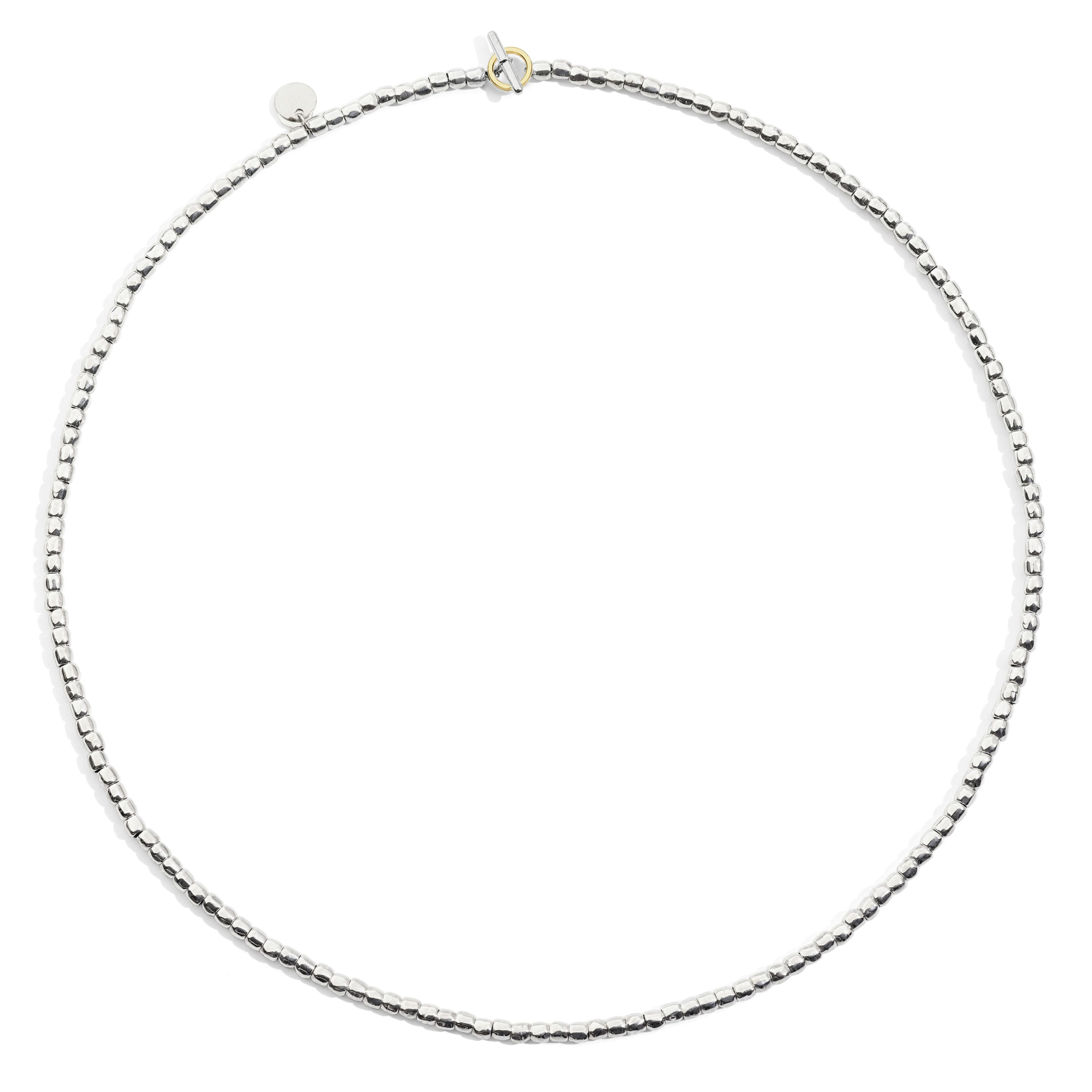 Dodo Mini Granelli Necklace in Sterling Silver