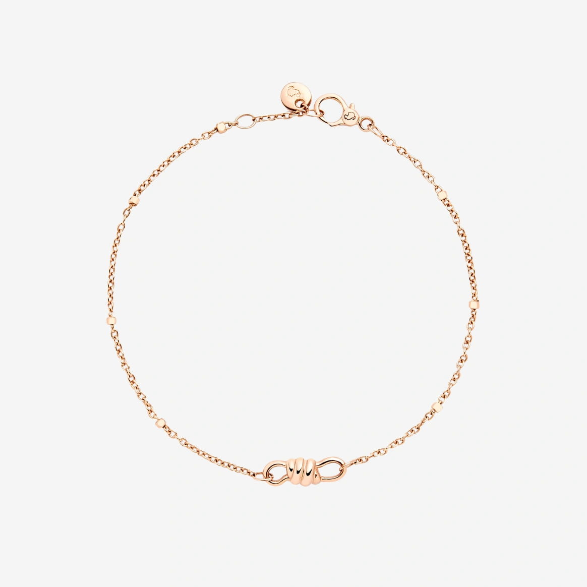 DoDo NODO Bracelet in 9k Rose Gold - Orsini Jewellers