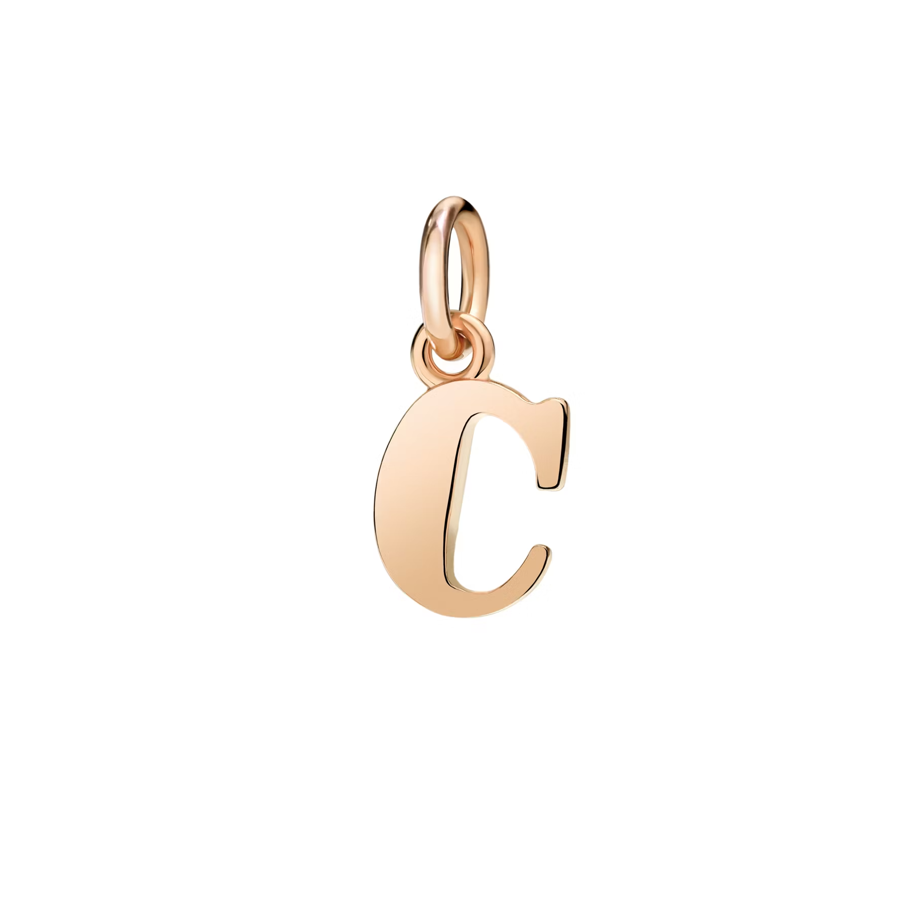 dodo rose gold letter c charm