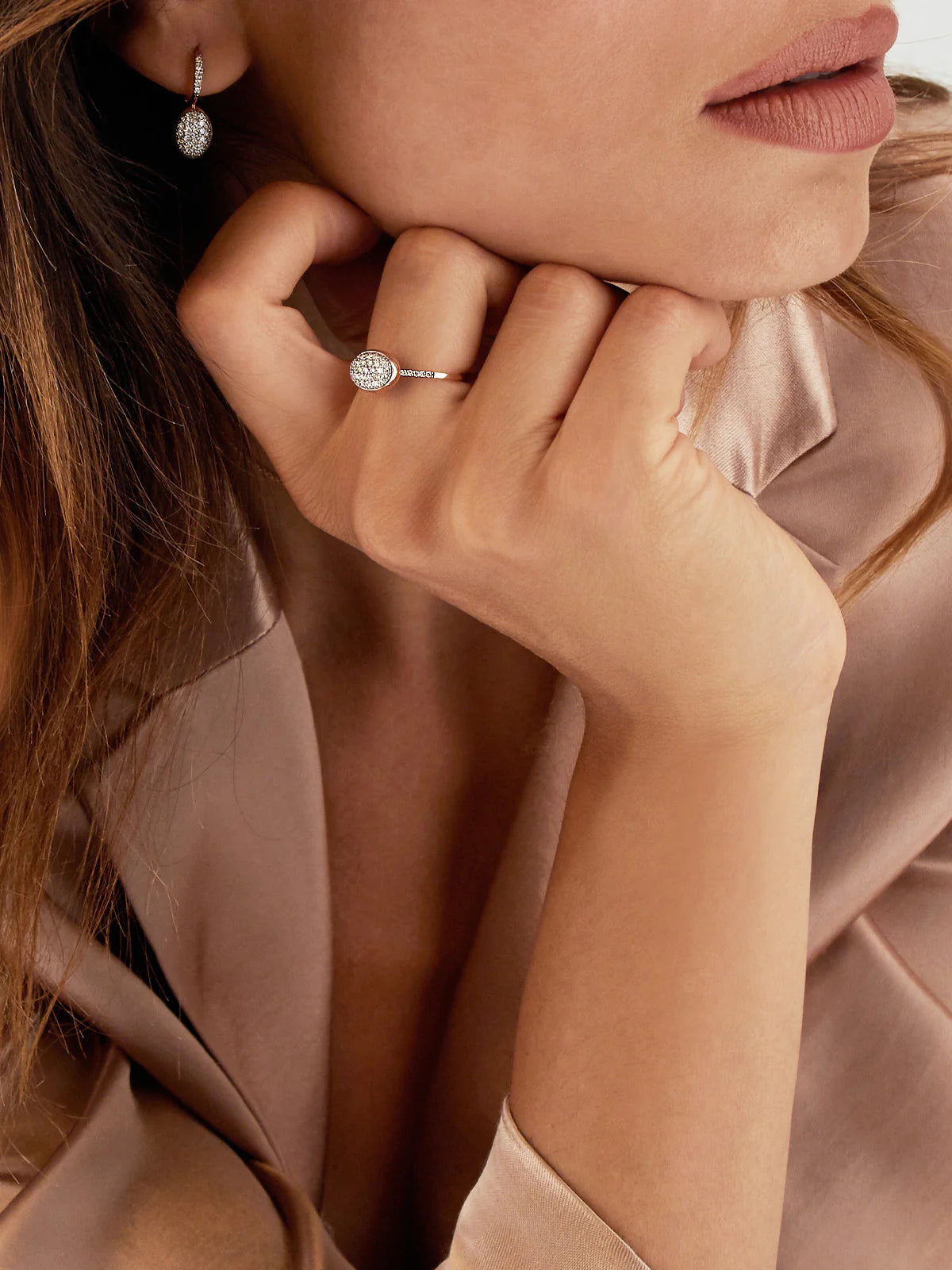 Elite Diamonds and Gold Romantic Engagement Ring (Medium) - Orsini Jewellers