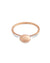 Elite Rose Gold Boule and Diamonds Pavé Ring (Small) - Orsini Jewellers