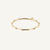 High quality gold stretch bracelet