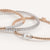 Al Coro Stretchy Bracelet in 18k White Gold with 66 Diamonds - Orsini Jewellers