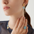 Marco Bicego Lunaria Aquamarine 18k Yellow Gold Earrings