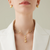 18K Yellow Gold Lariat Necklace With Diamonds
