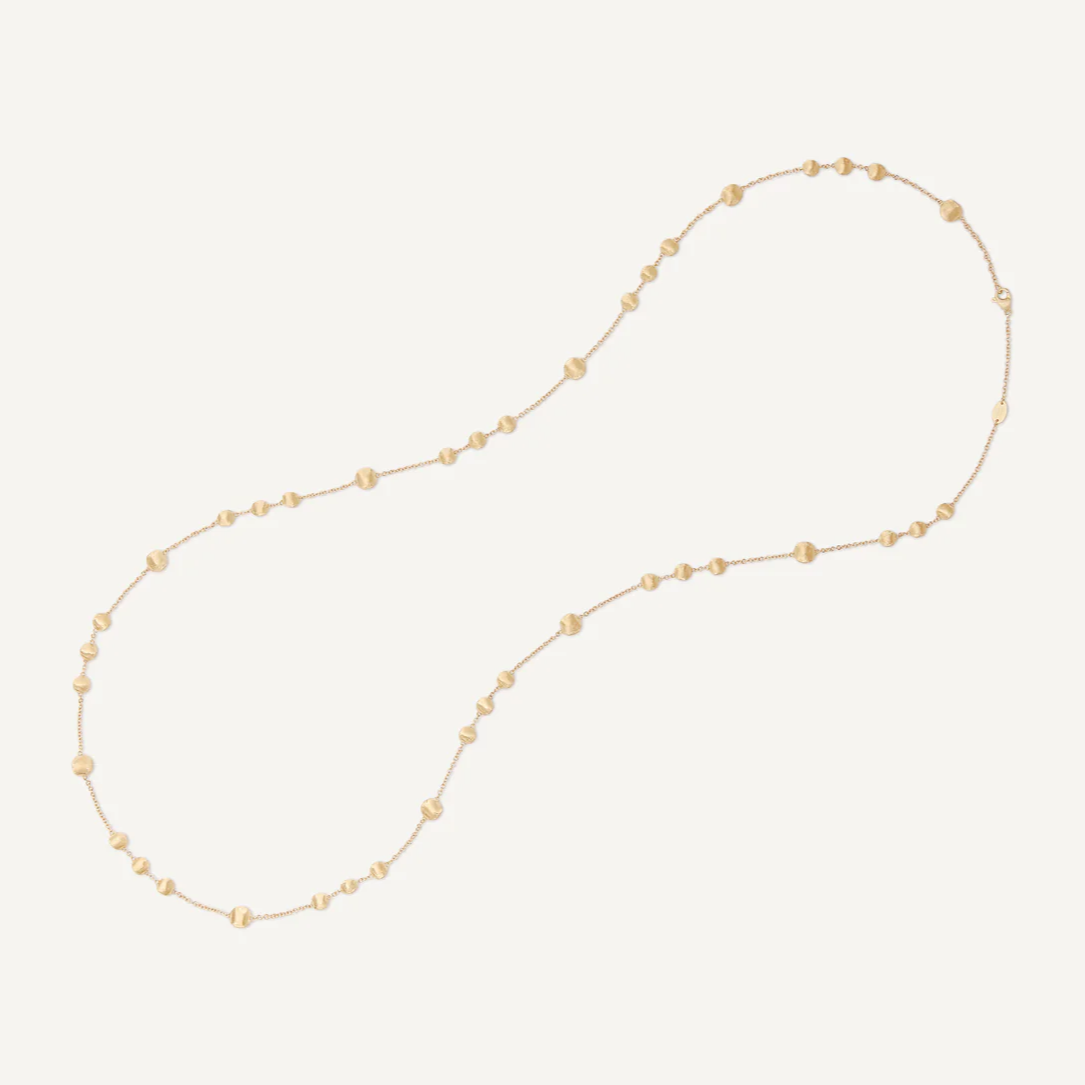 Marco Bicego Africa 18k Yellow Gold Bead Long Necklace