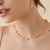 Marco Bicego Africa 18k Yellow Gold Irregular Bead Necklace (Short)