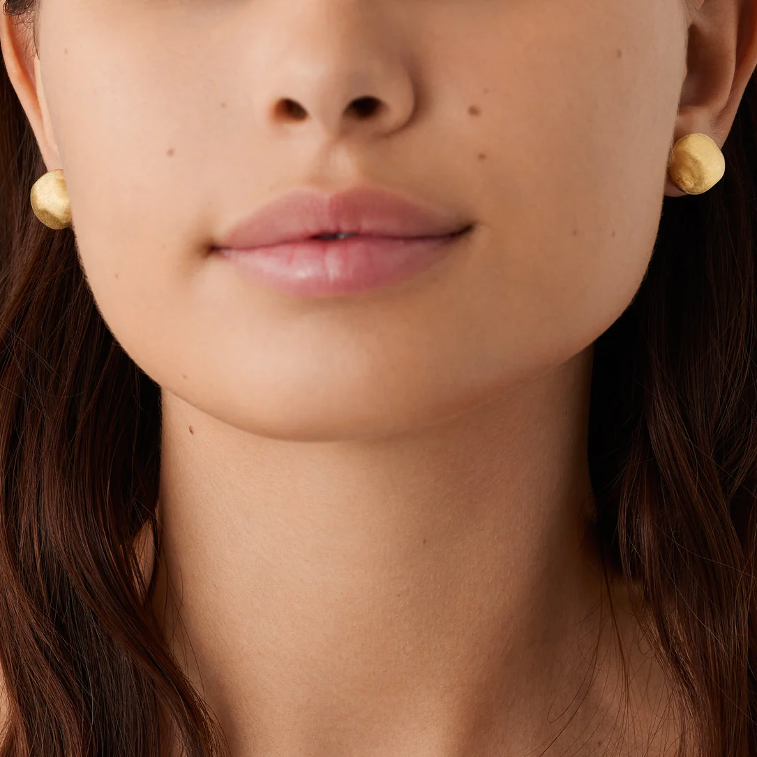 Marco Bicego Africa Medium Stud Earrings in 18k Yellow Gold