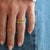 Marco Bicego Goa 18k Yellow Gold Diamond Ring 5 Strand AG315 B Y