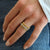 Marco Bicego Goa 18k Yellow Gold Diamond Ring 5 Strand AG315 B Y
