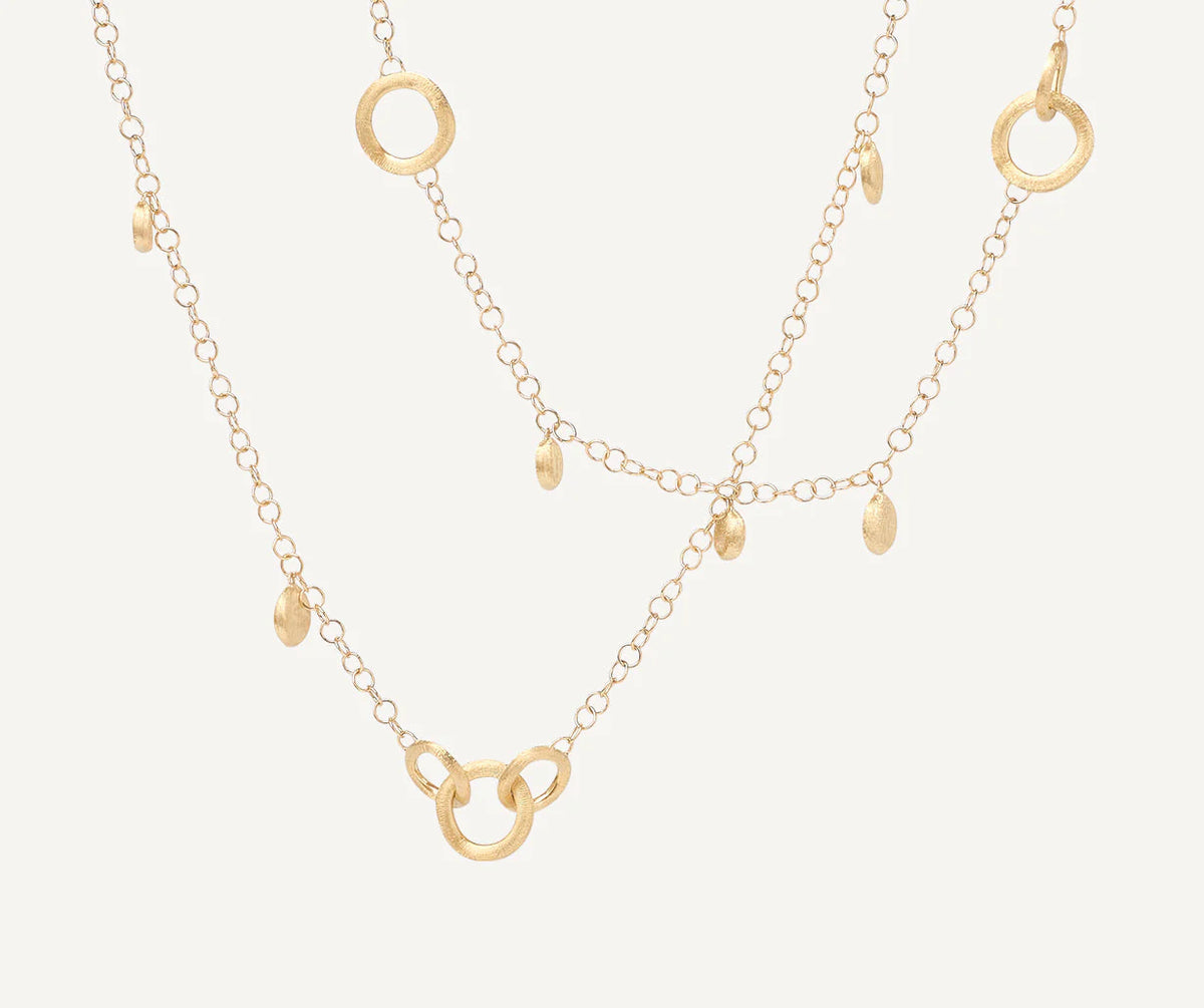 Marco Bicego Jaipur Link 18k Gold Necklace Long - Orsini Jewellers