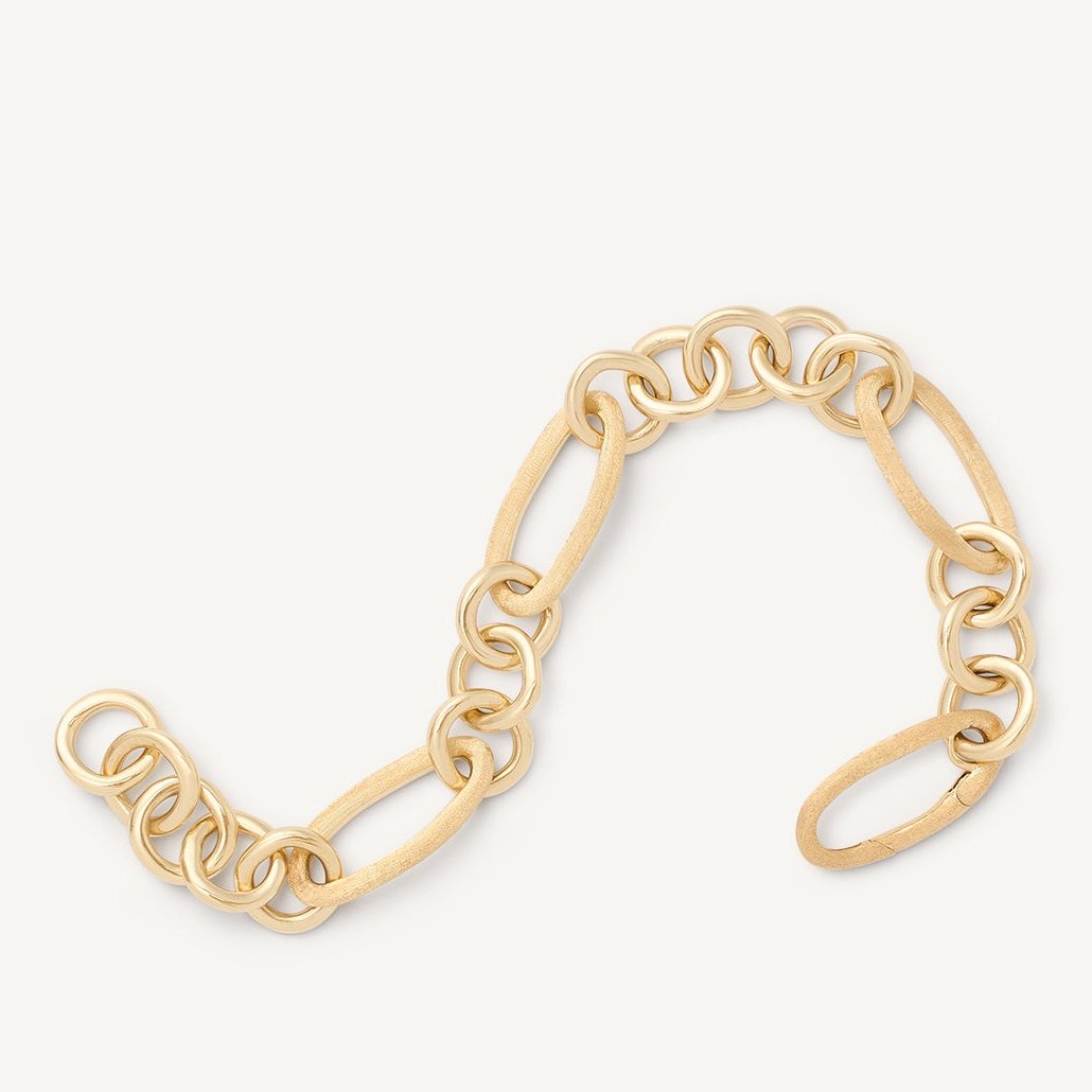 Marco Bicego Jaipur Oval Link 18k Yellow Gold Bracelet BB2670