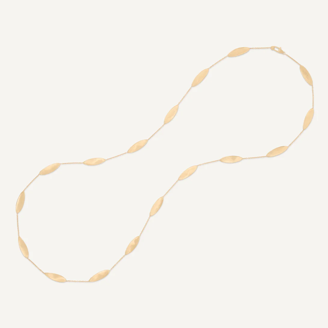 Marco Bicego Lunaria Twist Classic Gold Necklace (Long) CB2897_Y orsini fine jewellery