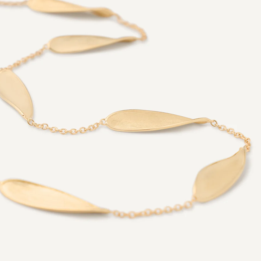 Marco Bicego Lunaria Twist Classic Gold Necklace (Short) Orsini Fine Jewellery