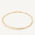 18kt yellow gold three-strand coil necklace