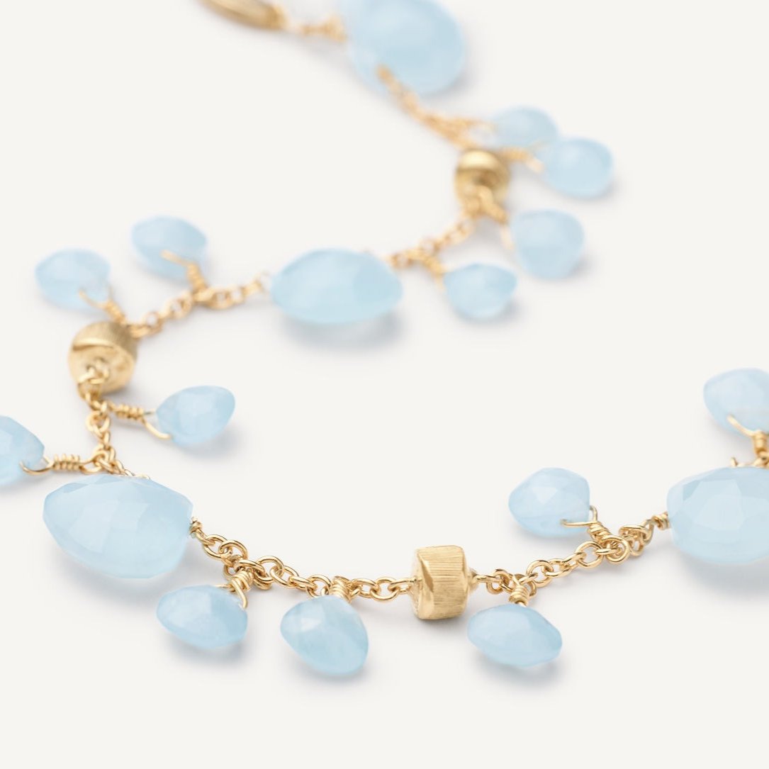 Marco Bicego Paradise Aquamarine Gemstone Bracelet BB2584