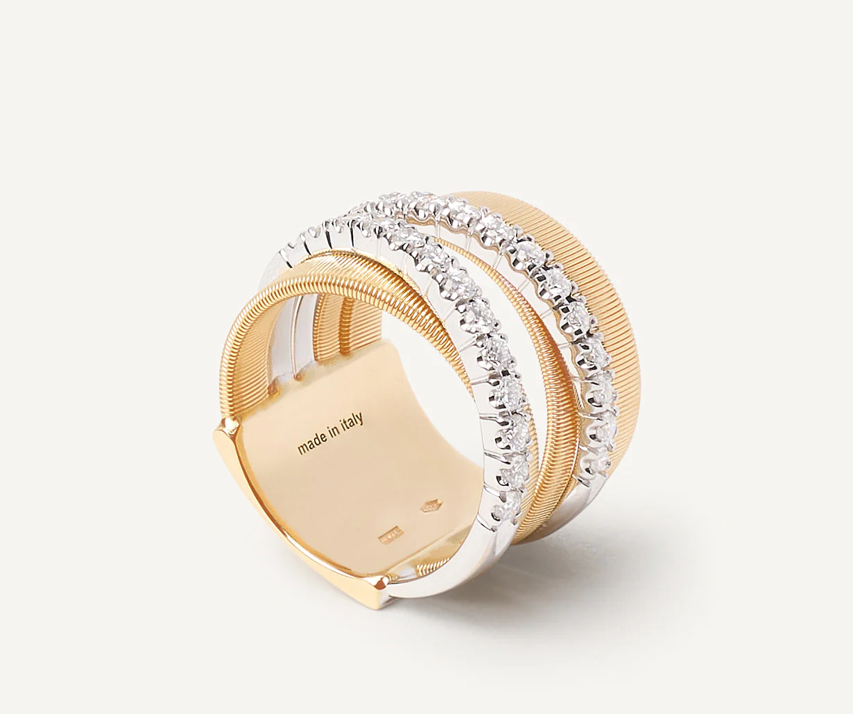 Marco Bicego Masai 18k Gold Diamond Ring - Orsini Jewellers