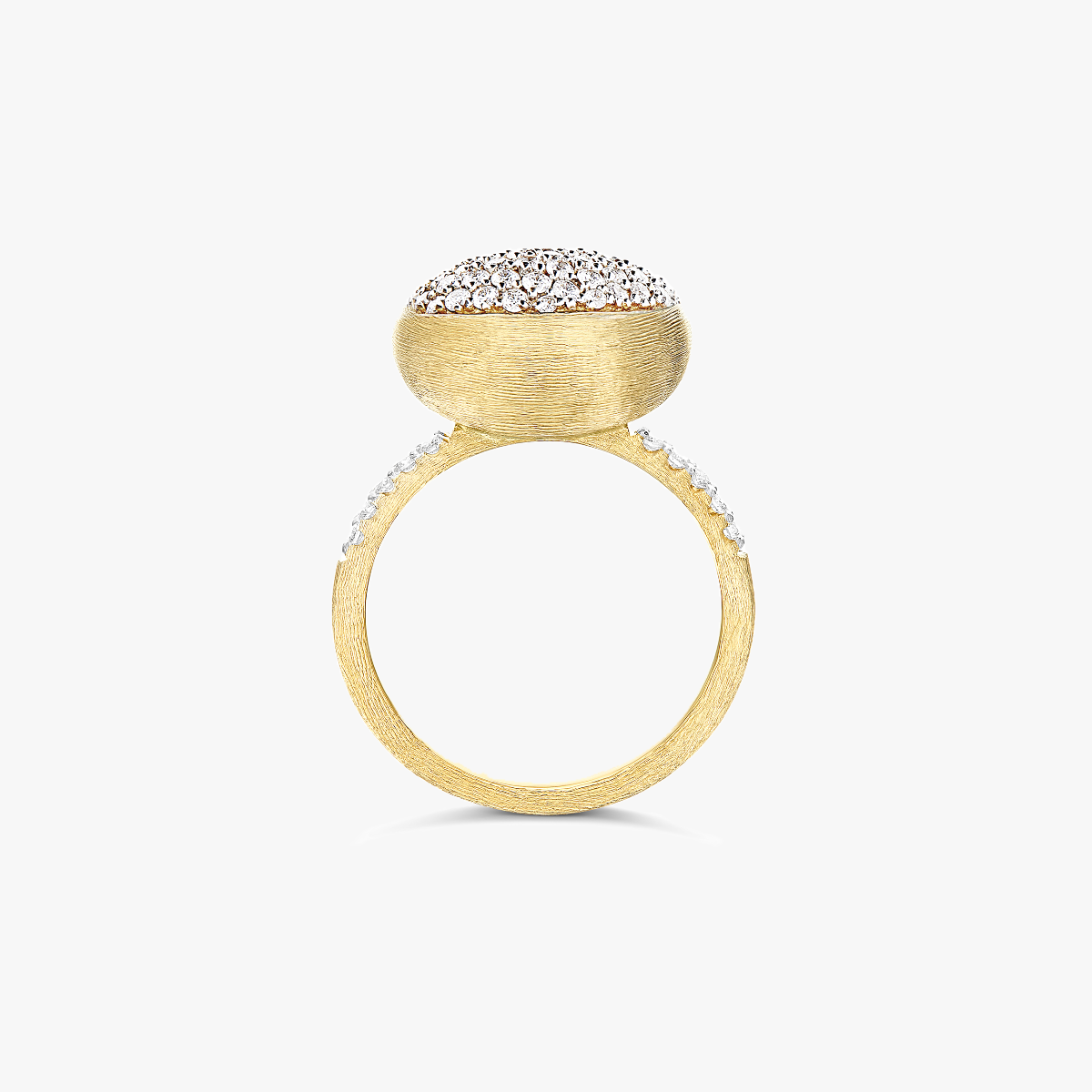 Nanis Diamond Boule Ring in Gold - Medium AS1-559_GG_IN