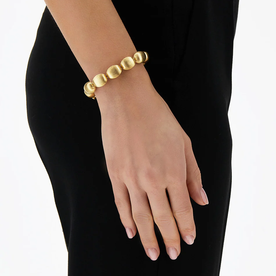 Nanis Dolcevita Muse Beaded Bracelet in Gold with Mother-of-Pearl (Small) orsini